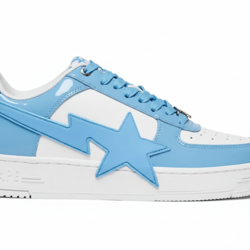A Bathing Ape Bape Sta Low "Blue" Sneaker