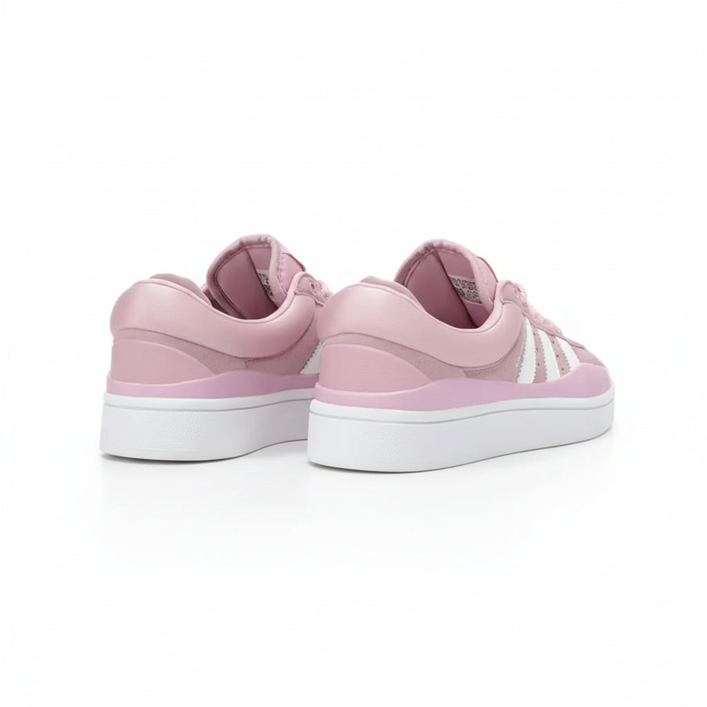 Adidas Campus x Bad Bunny "Grey/Black & Pink/White" Sneakers (2 Pair Combo)