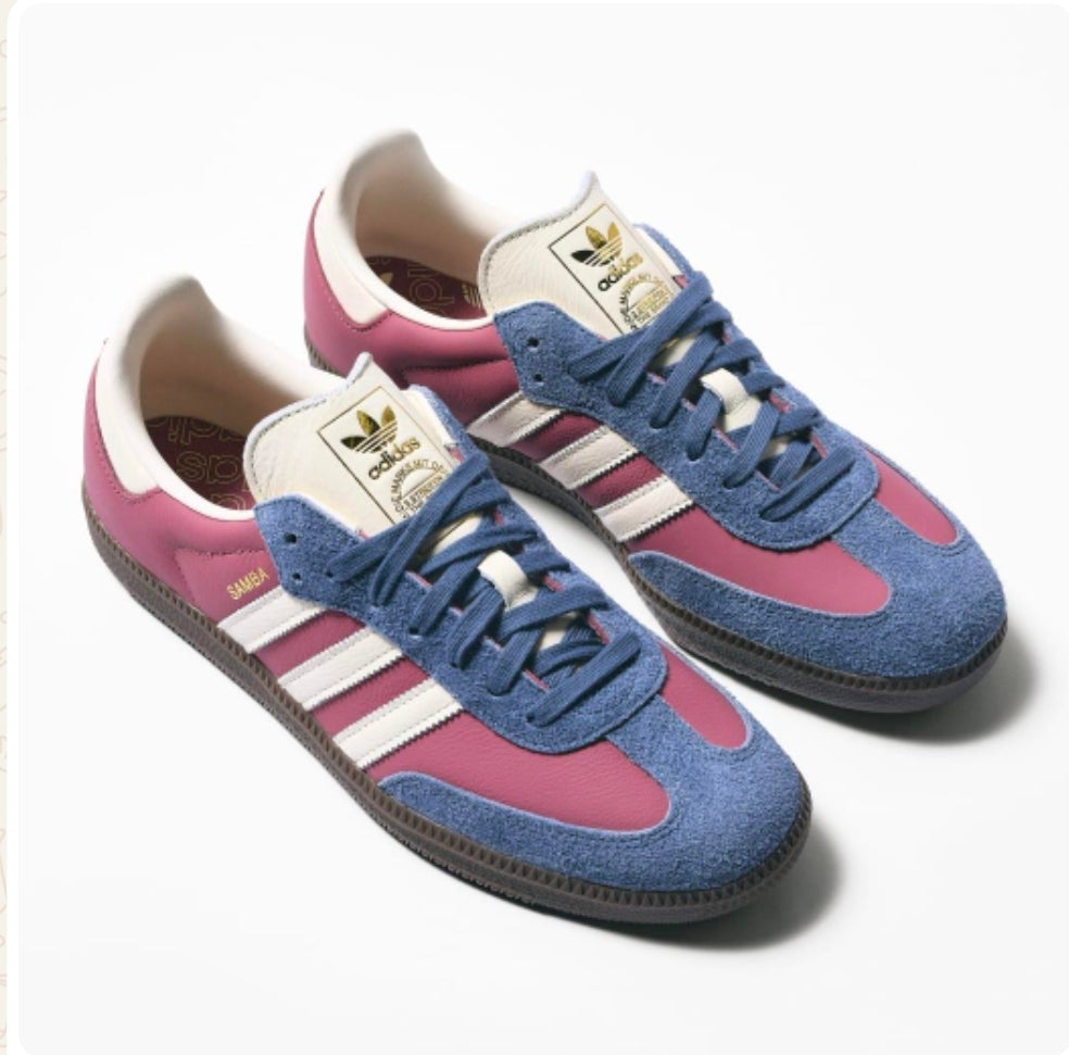 Adidas Samba OG "Preloved Crimson Ink" Sneakers