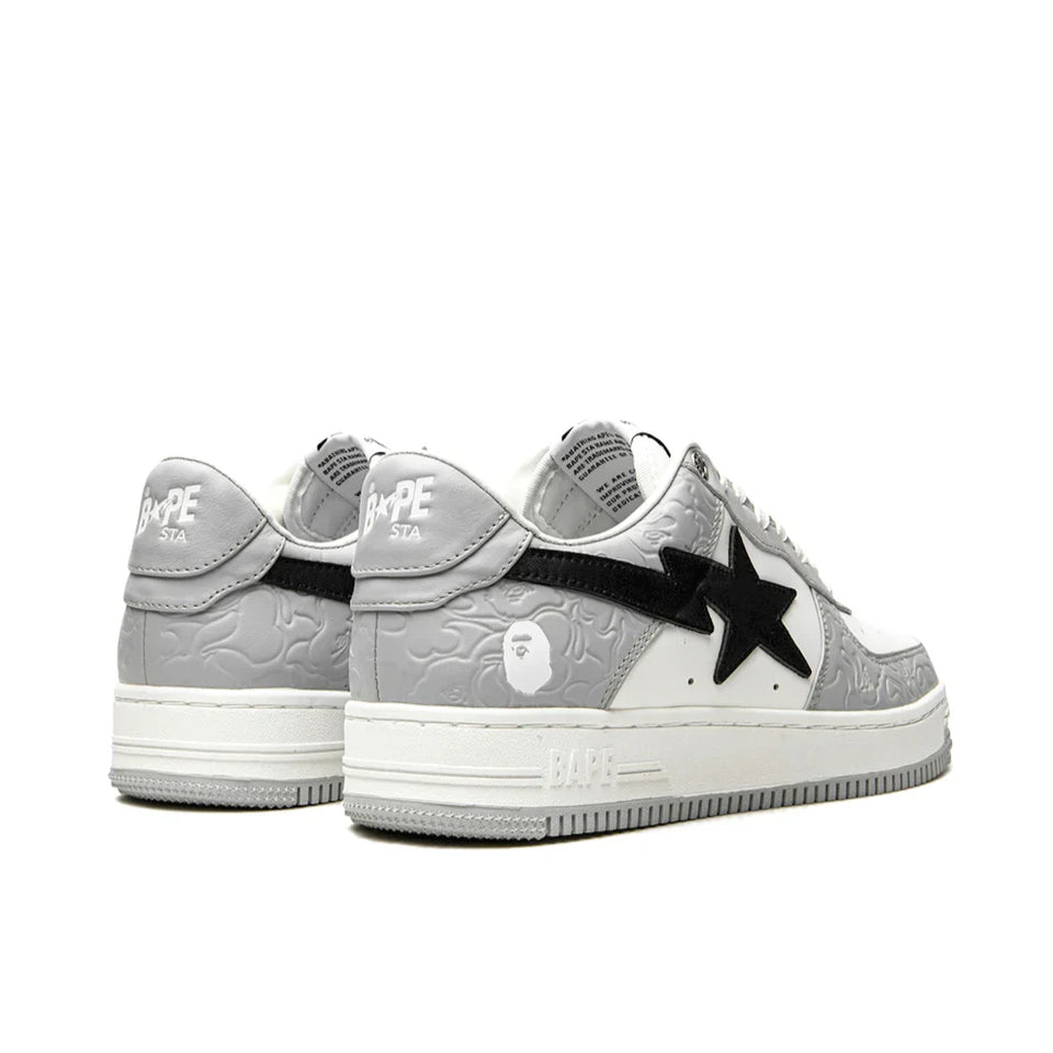 A Bathing Ape Bape Sta Low "Grey" Sneaker