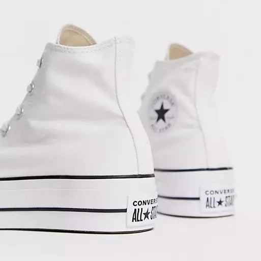 Converse Lift Canvas Hi Platform - White Prestige Stride
