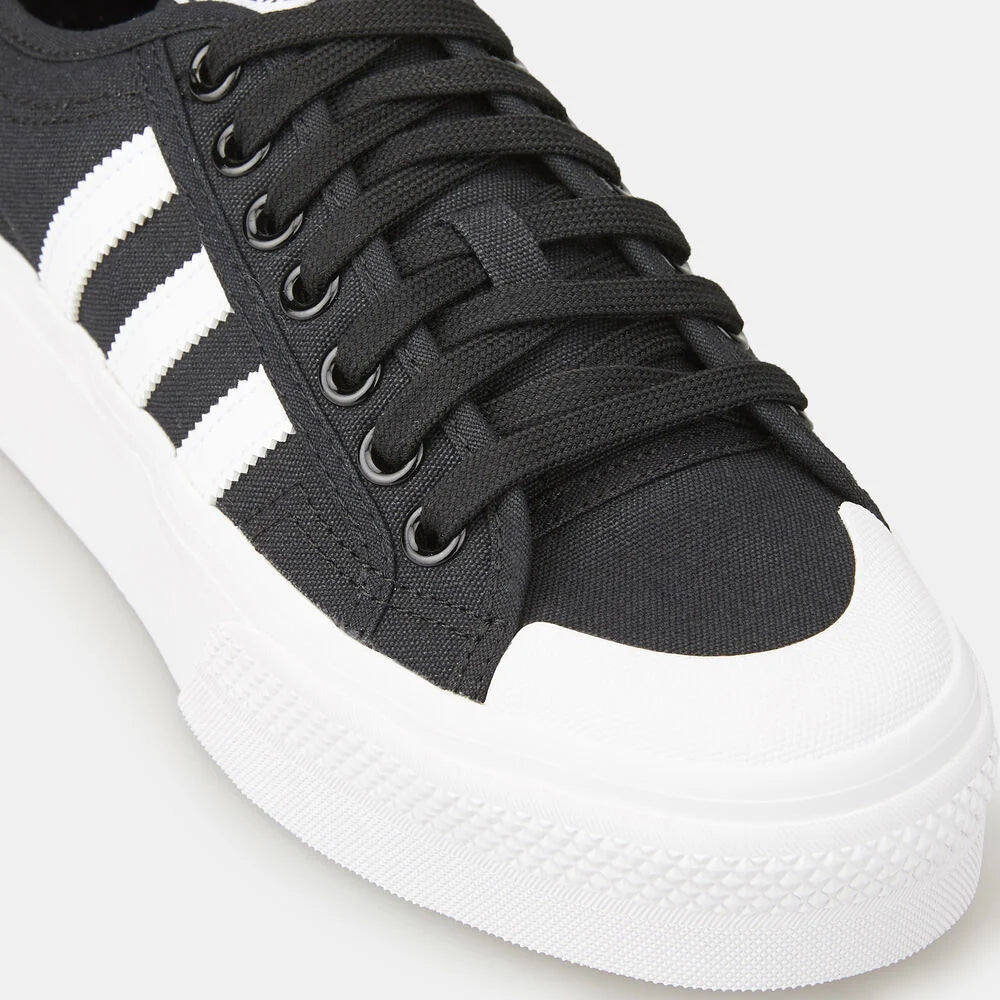 Adidas Originals Nizza Platform Sneakers "Core Black/White"