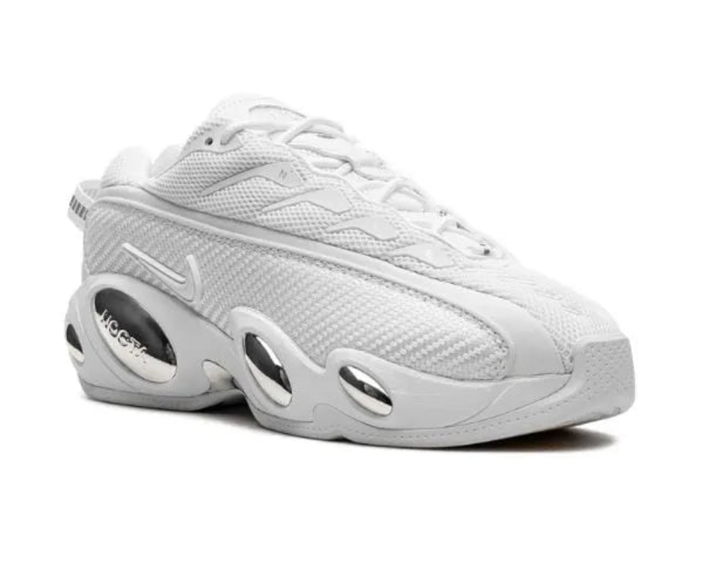 Nike x NOCTA Glide “White Chrome” Prestige Stride