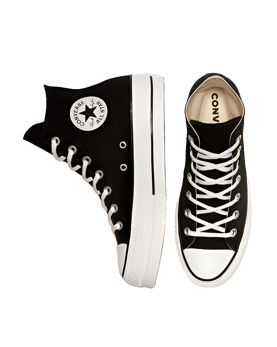 Converse Lift Canvas Hi Platform - Black Prestige Stride