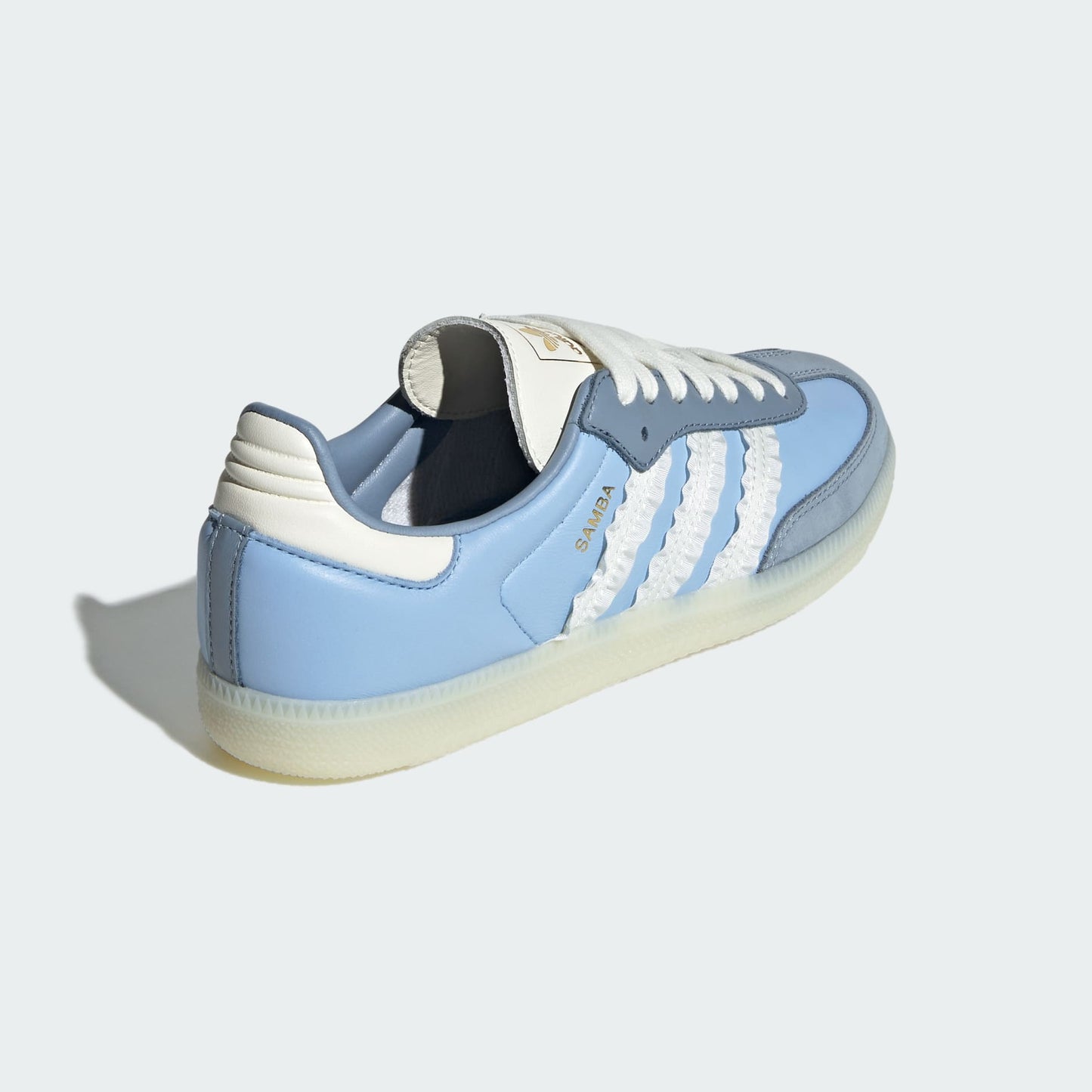 Adidas Samba OG “Ruffle Stripes” Clear Sky/Tactile Blue/Off White