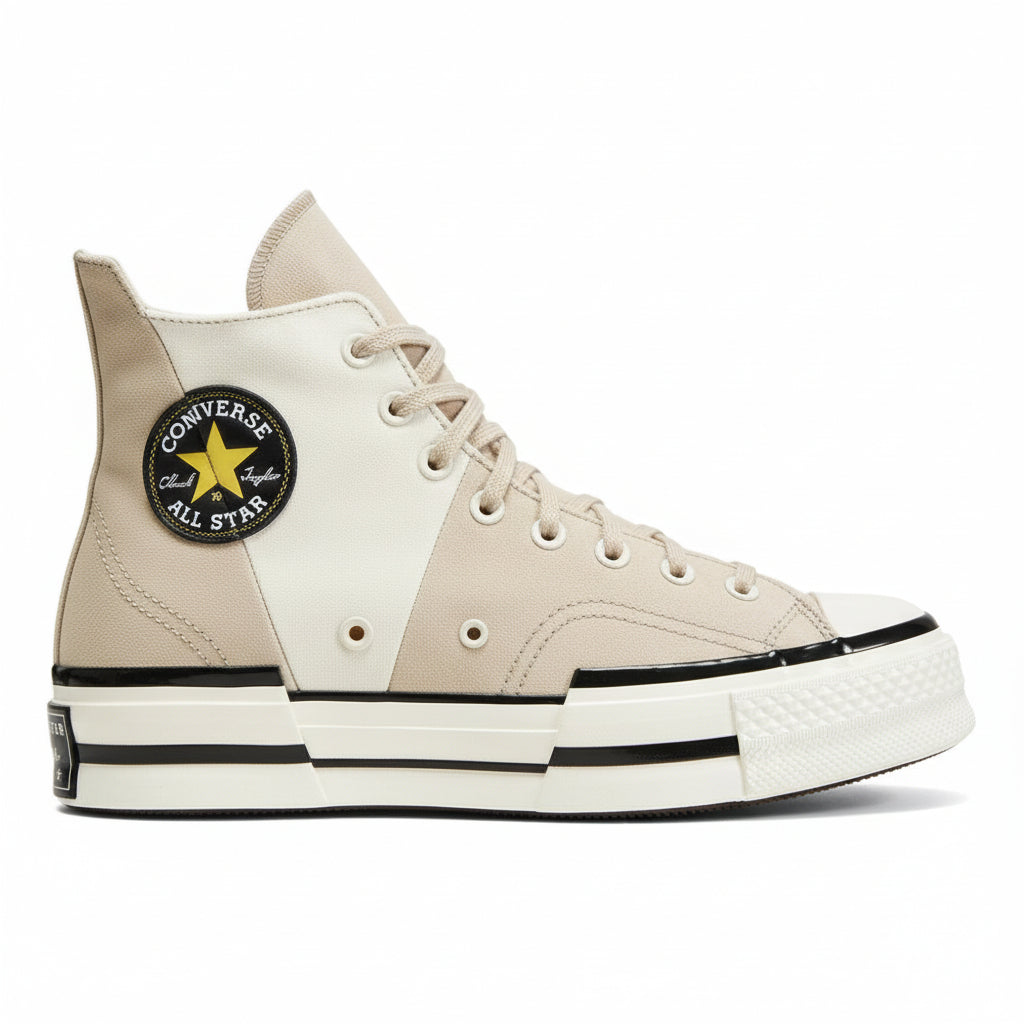 Converse Chuck 70 High Plus 'Logo Collage - Beach Stone'
