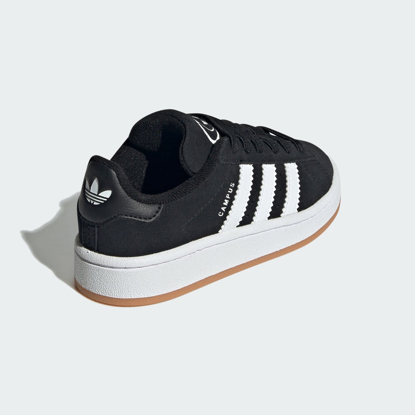 Campus 00s Kids Black Sneakers – Classic Street Style Comfort