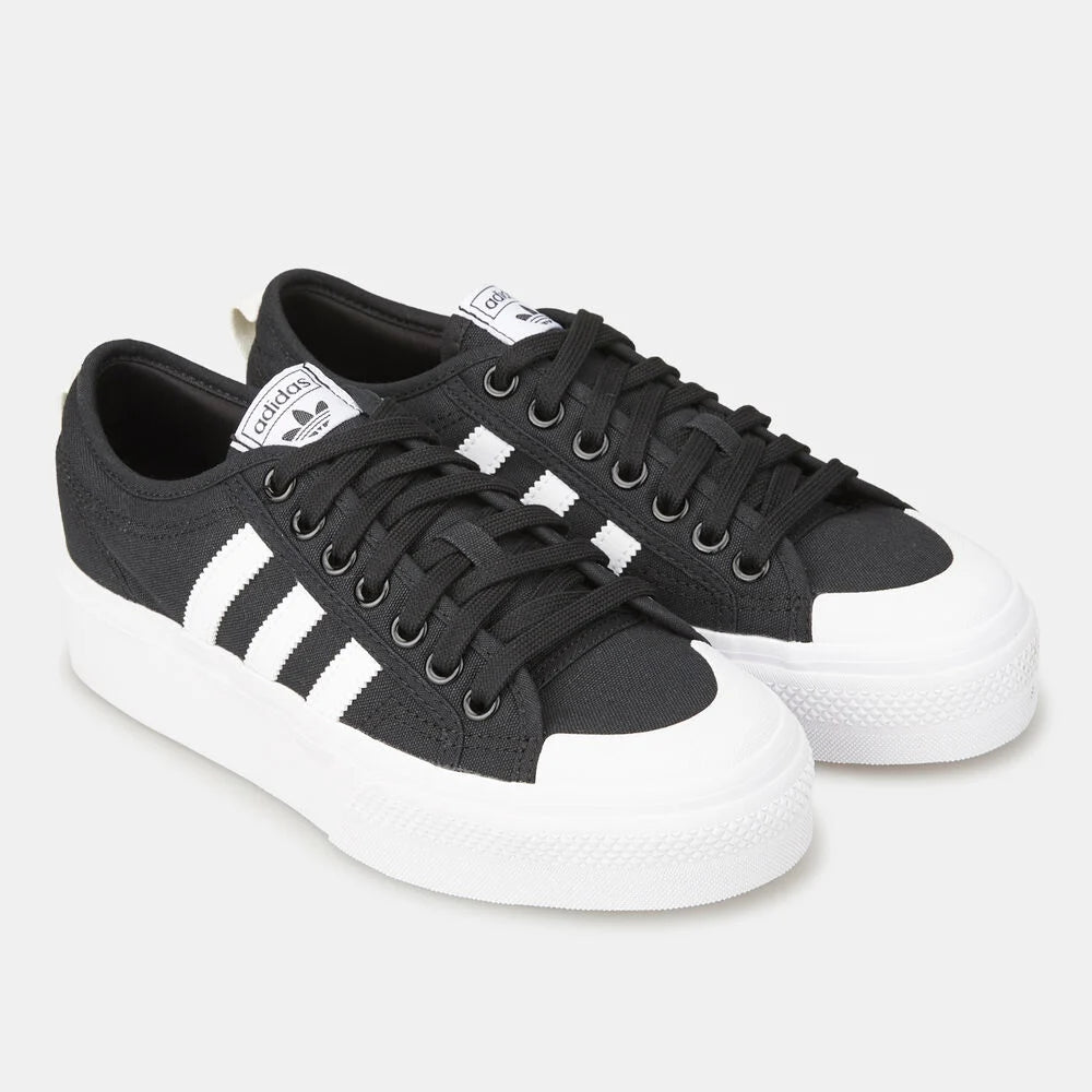 Adidas Originals Nizza Platform Sneakers "Core Black/White"
