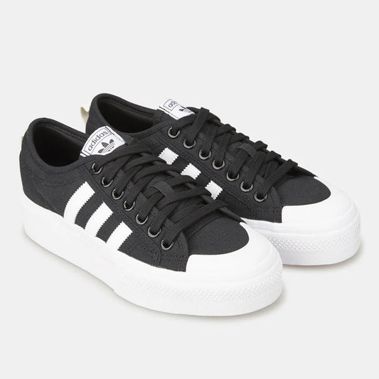 Adidas Originals Nizza Platform Sneakers "Core Black/White"