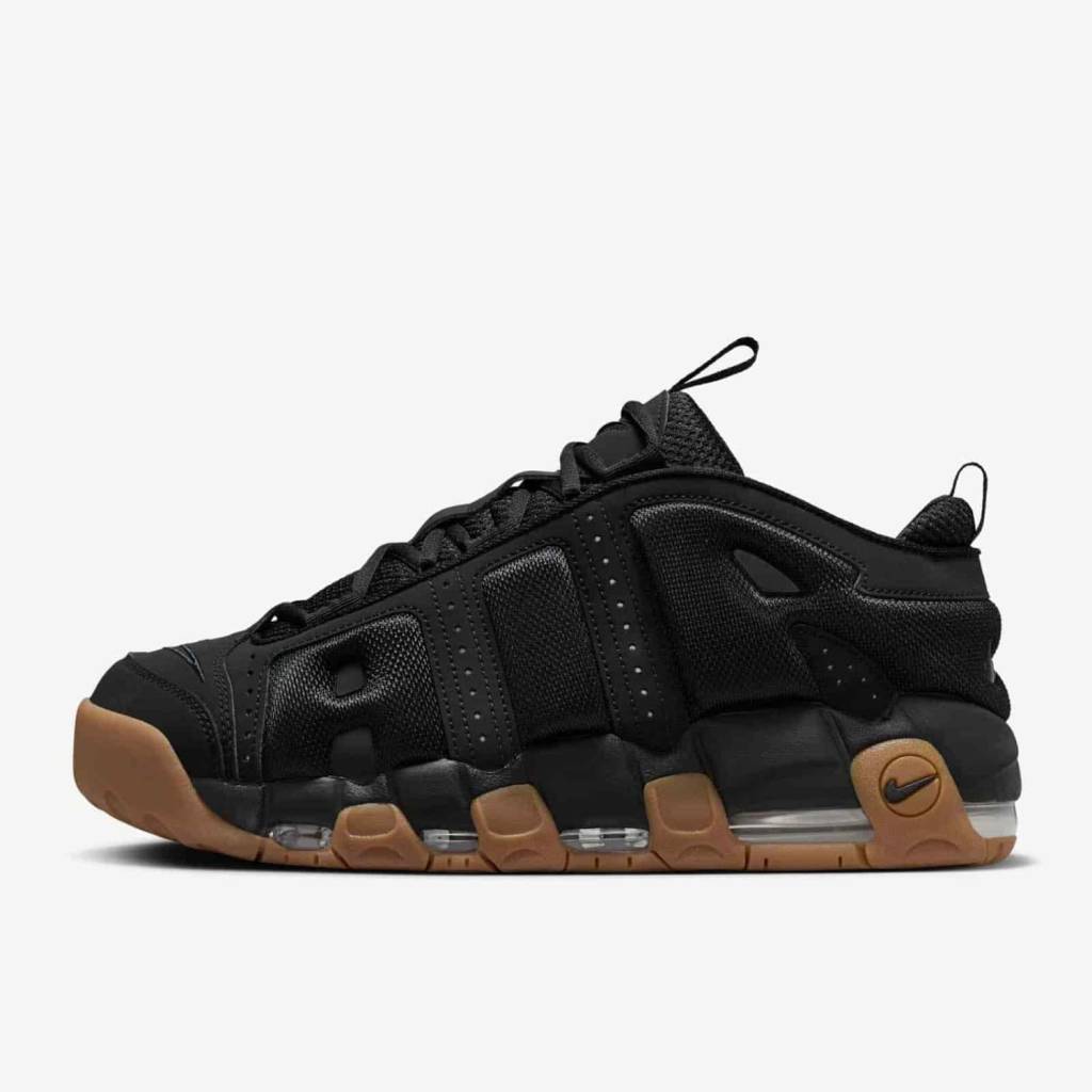 Nike Air More Uptembo Low Black Gum