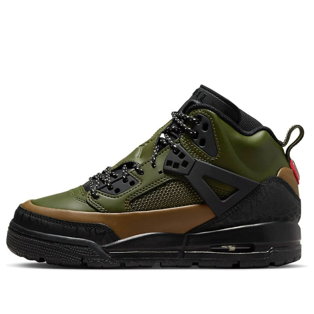 Nike Air Jordan Winterized Spizike GS Legion Green Retro Sneakers
