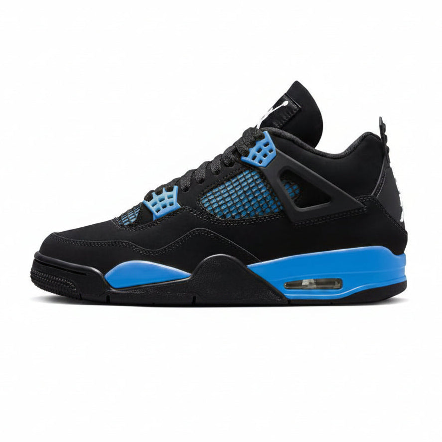Nike Air Jordan 4 “Black Blue Thunder” Sneakers
