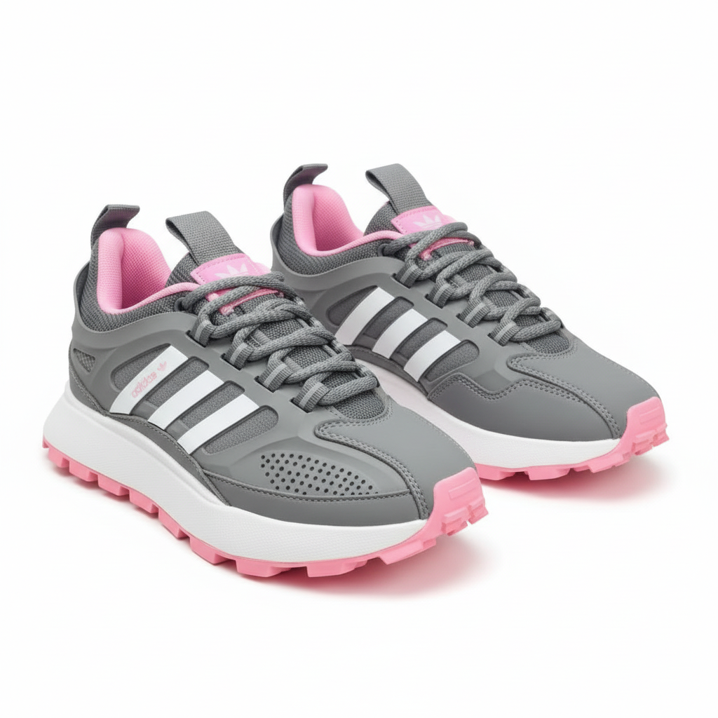 Adidas Bailleli V2 Pink/Grey/White