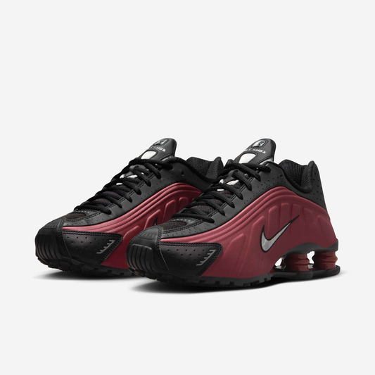 Nike Women's Shox R4 "Black/Metallic Silver/Team Red"