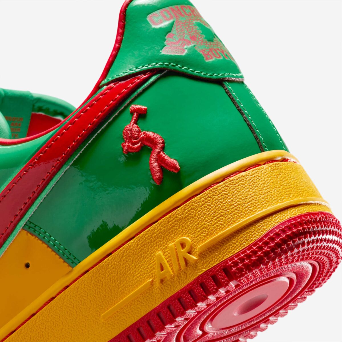 Nike x Lil Yachty Concrete Boys Air Force 1 Low "Lucky Green"