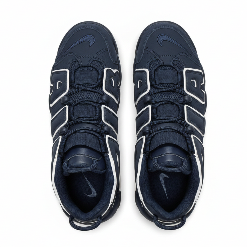 Nike Air More Uptempo 'Obsidian' Sneakers