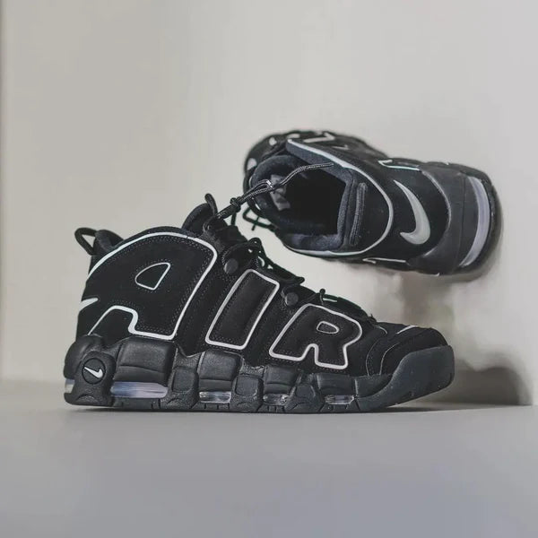 Nike Air More Uptempo - Black White Prestige Stride