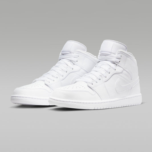 Air Jordan 1 Mid “Triple White