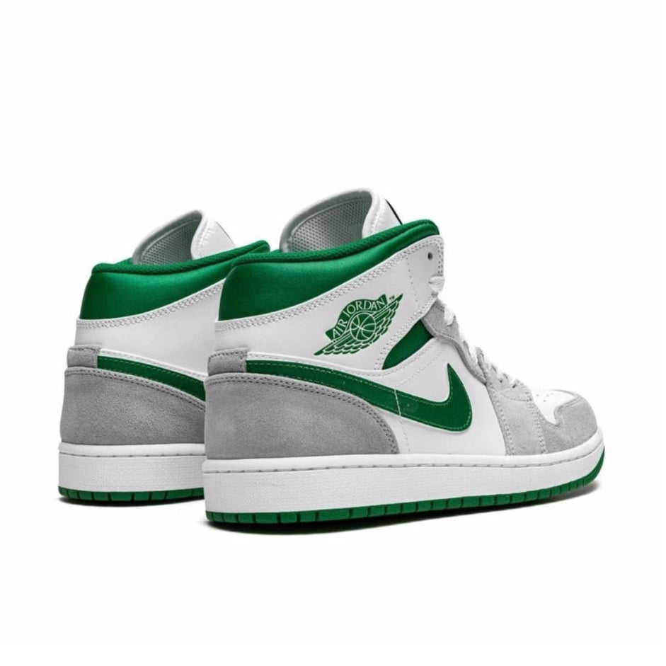 Air Jordan 1 Mid SE “Grey Pine Green” Sneakers