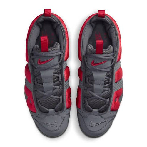 Nike Air More Uptempo Low "Dark Grey/Light Crimson"