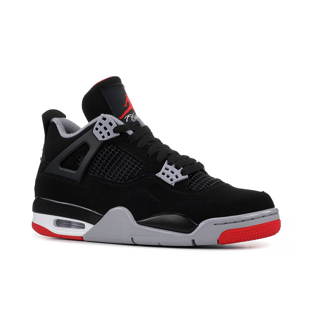 Nike Air Jordan 4 Retro "Bred" Sneakers