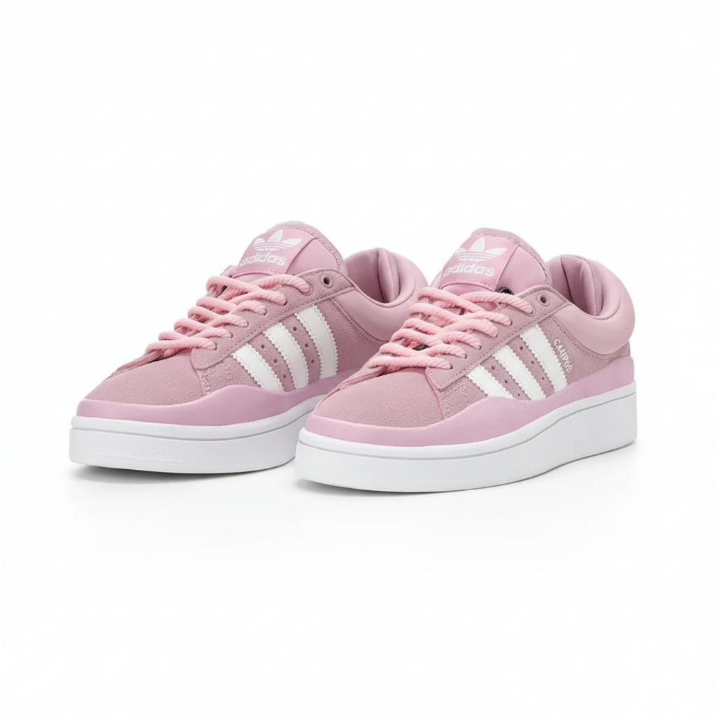 Adidas Campus x Bad Bunny Pink/White Sneakers