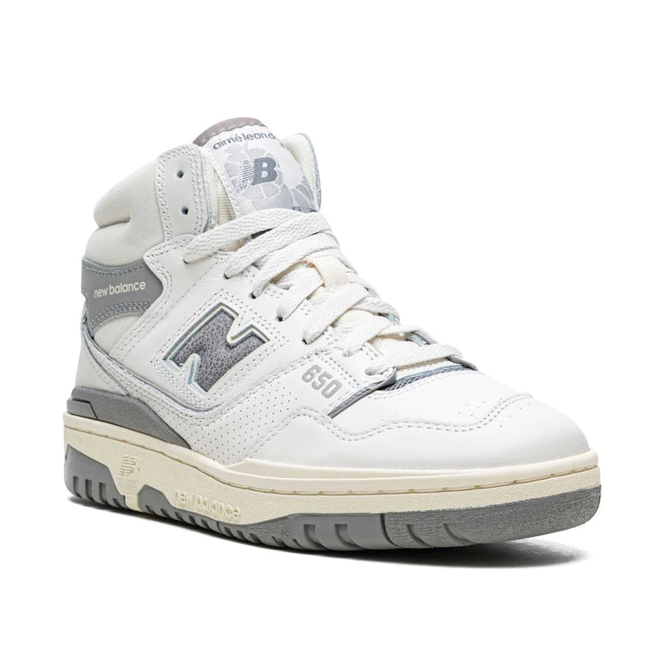 New Balance 650R Aime Leon Dore White Grey Prestige Stride