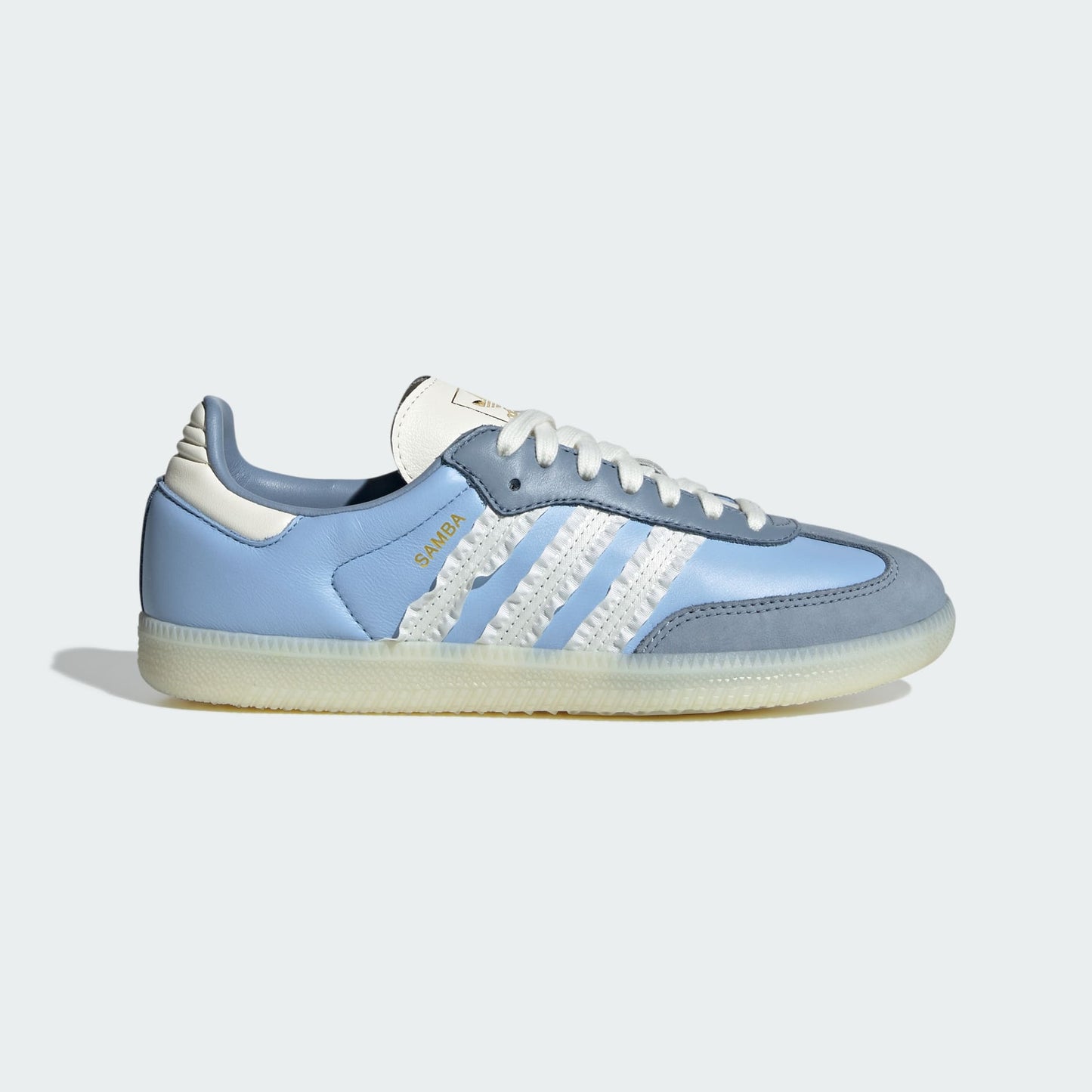 Adidas Samba OG “Ruffle Stripes” Clear Sky/Tactile Blue/Off White