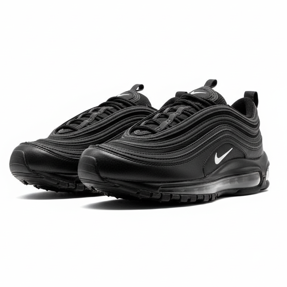 Nike Air Max 97 "Triple Black" Sneakers.
