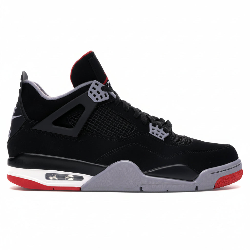 Nike Air Jordan 4 Retro "Bred" Sneakers