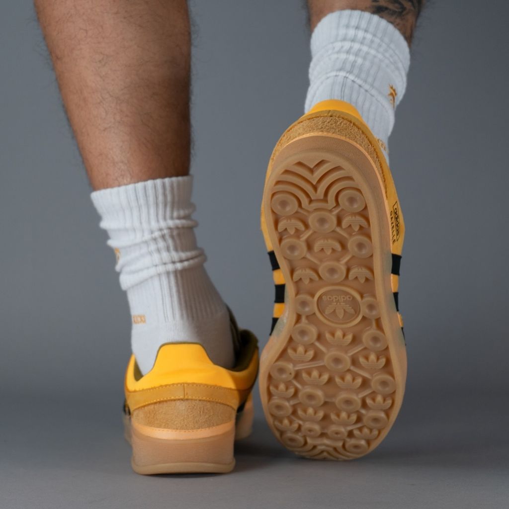 Bad Bunny x Adidas Gazelle Indoor "Sulfur" Sneakers