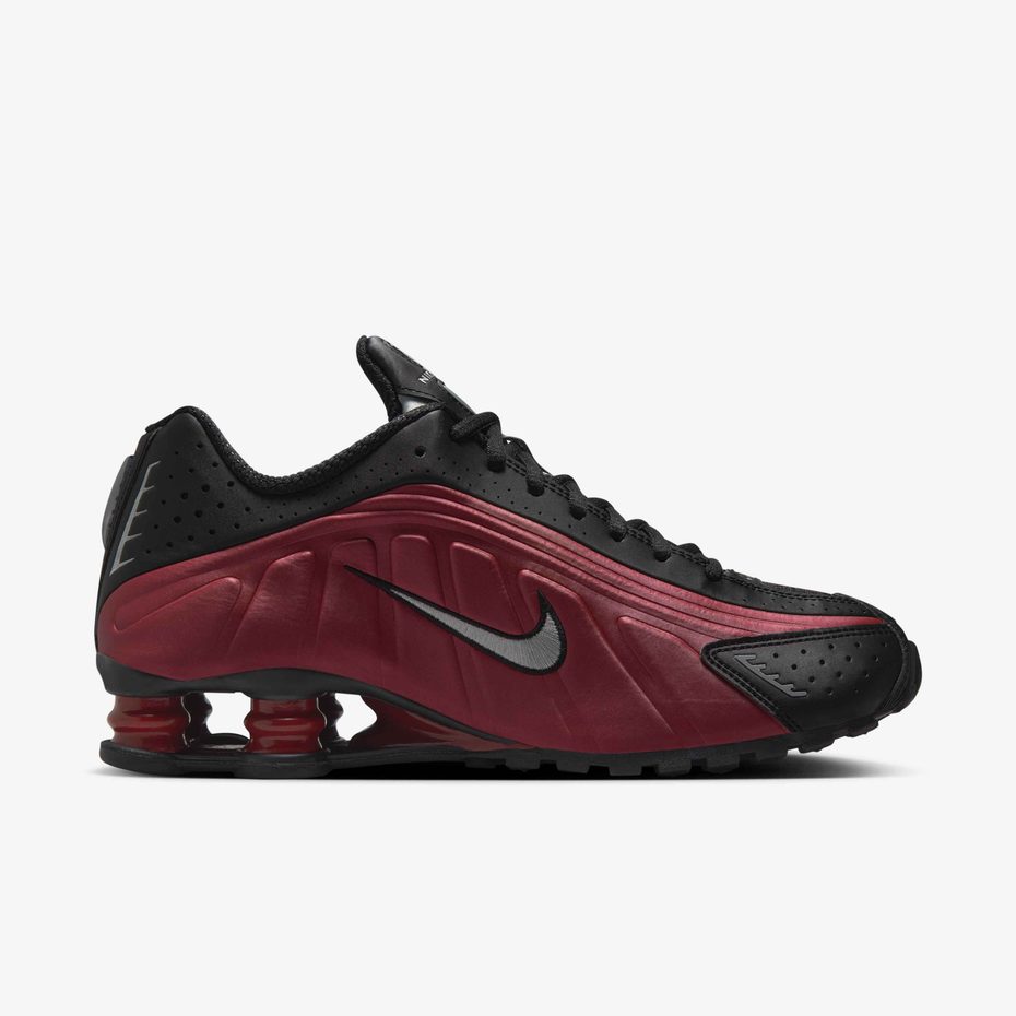 Nike Women's Shox R4 "Black/Metallic Silver/Team Red"