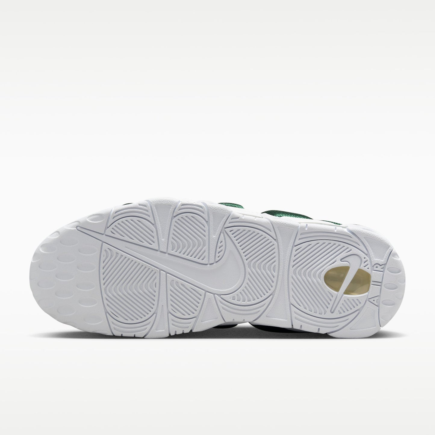 Nike Air More Uptempo Low Sneakers "White and Fir"