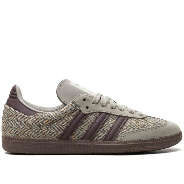 Adidas Samba OG Tweed Pack "Wonder Beige/Shadow Brown/Wonder White" Sneakers