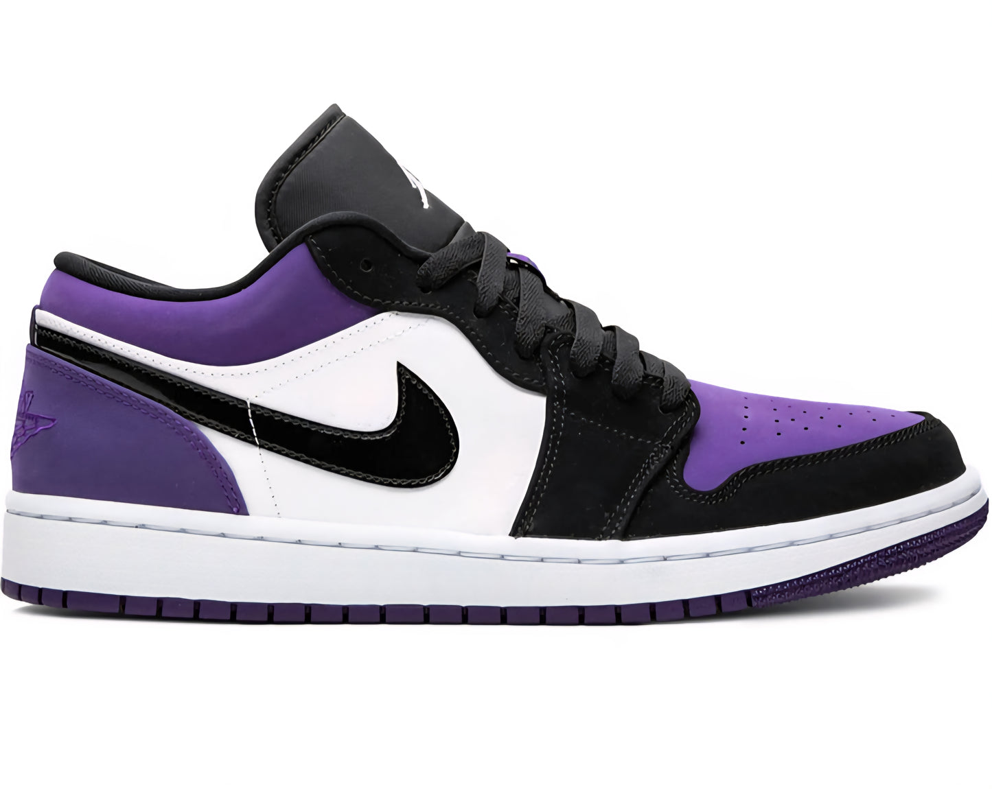 Nike Air Jordan 1 Low ''Court Purple'' Sneakers
