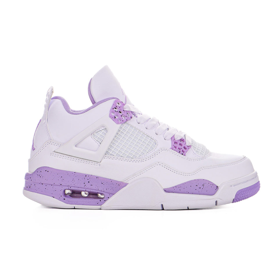 Nike Air Jordan 4 Retro "Purple Oreo" Sneaker Prestige Stride