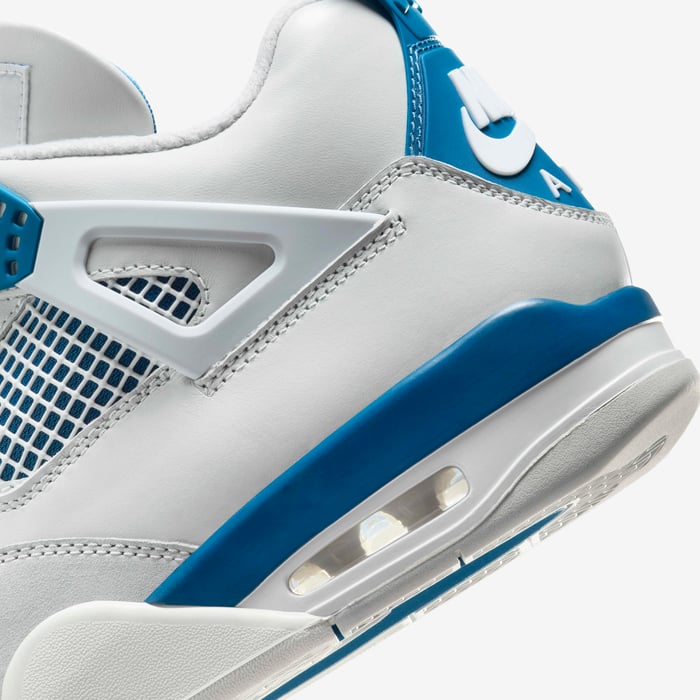 Nike Air Jordan 4 Golf Shoe | White/Military Blue