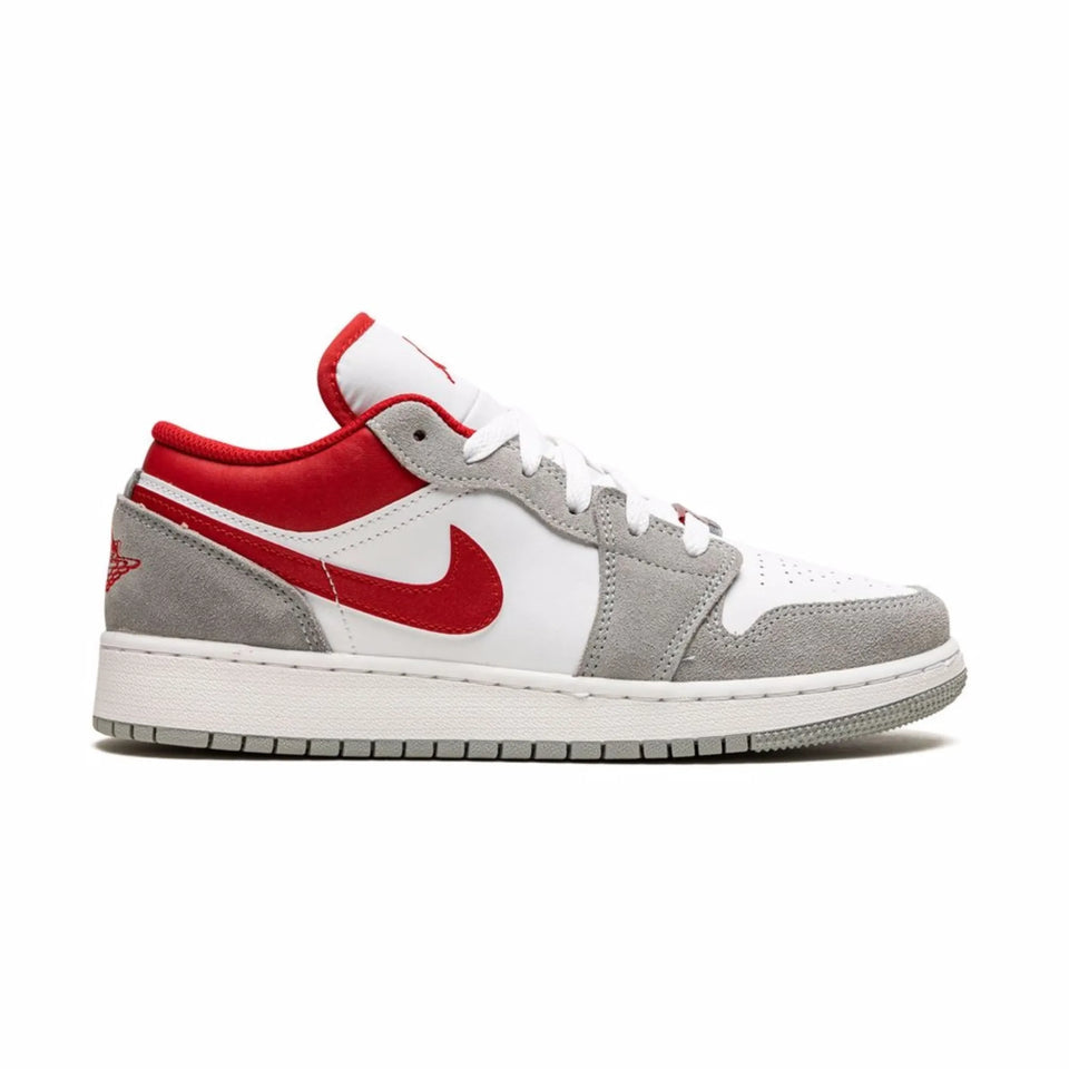 Nike Air Jordan 1 Low "Smoke Grey Gym Red" Sneakers