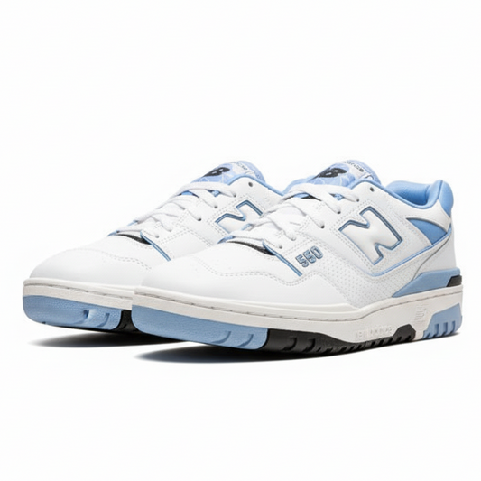 New Balance 550 "White/Carolina Blue" Sneakers