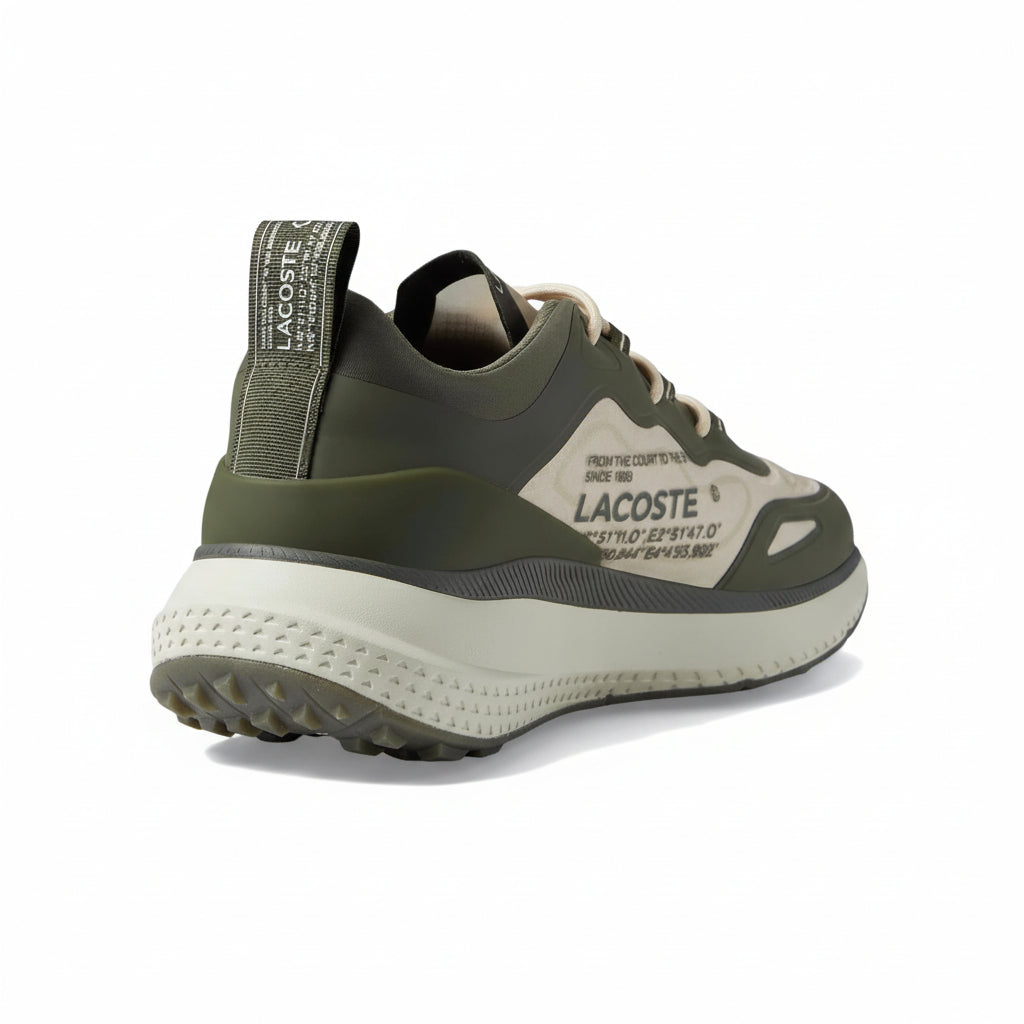 Lacoste Mens Green Active 4851 Textile Trainers