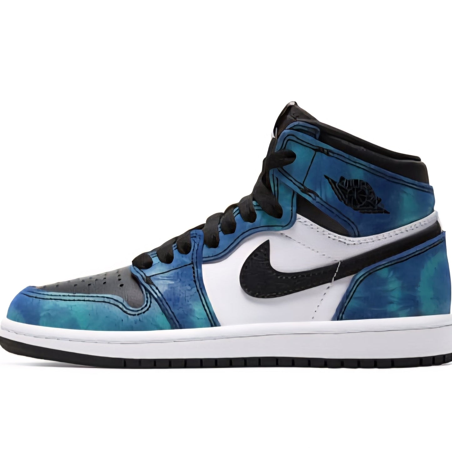 Nike Air Jordan 1 Retro "Tie Dye" Sneaker