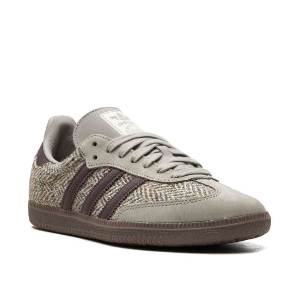 Adidas Samba OG Tweed Pack "Wonder Beige/Shadow Brown/Wonder White" Sneakers