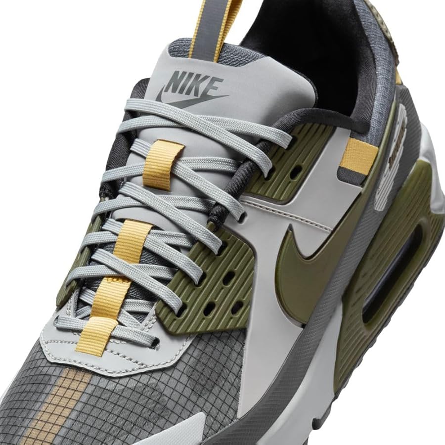 Nike Air Max 90 Drift Sneakers – Light Smoke Grey & Cargo Khaki