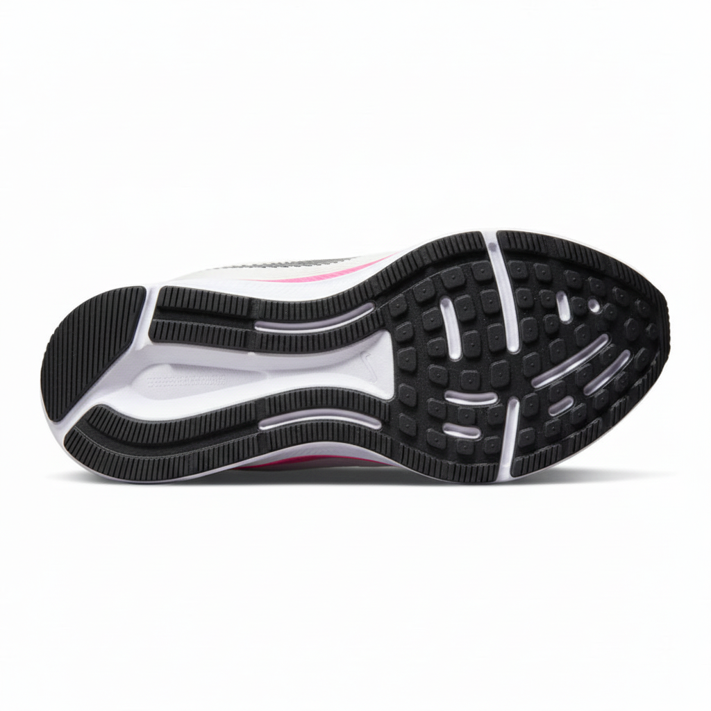 Nike Air Zoom Pegasus 38 Running Shoe - White/Pink