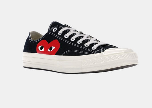Comme des Garçons Play Converse Edition Half Heart Chuck ’70 Low Prestige Stride