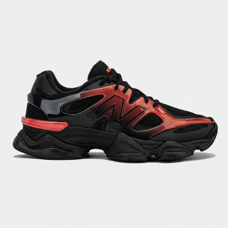 New Balance 9060 "Black Red" Patent Sneaker