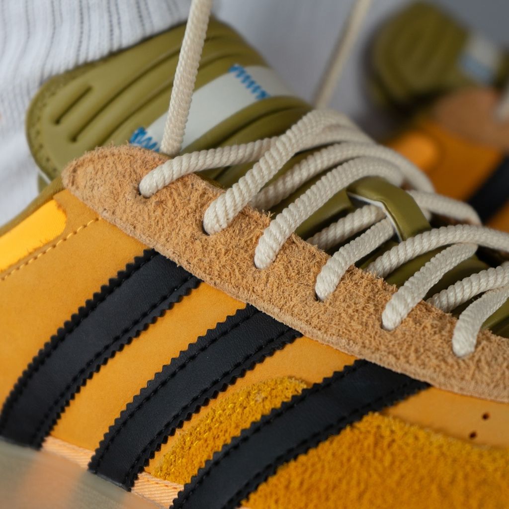 Bad Bunny x Adidas Gazelle Indoor "Sulfur" Sneakers