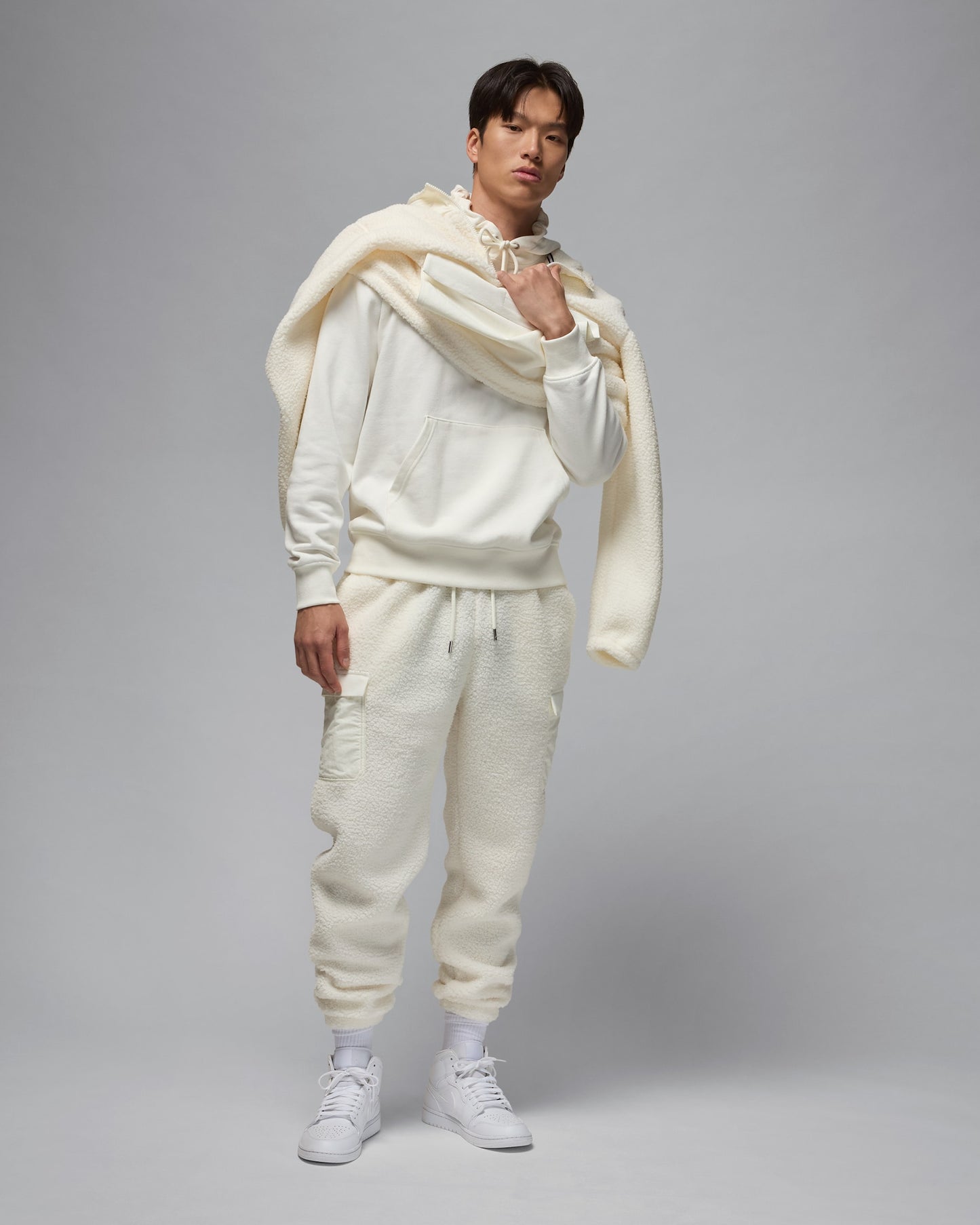 Air Jordan 1 Mid “Triple White