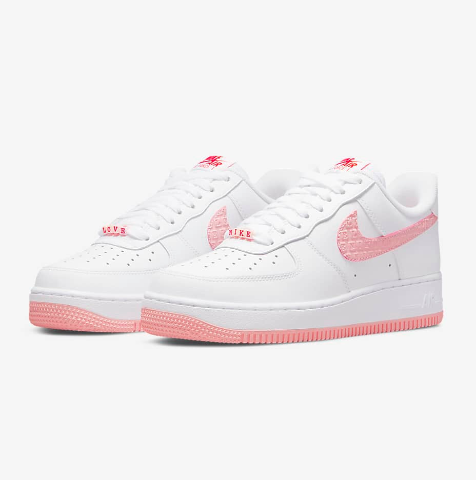 Nike Air Force 1 Low 07 Love – White & Pink