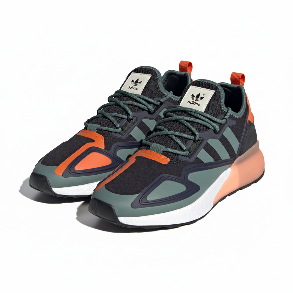 Adidas ZX 2K Boost 'Black Tech Emerald'